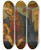Triptych art skateboard deck of Giovanni Di Niccol Mansueti A Sacra Conversazione The Madonna And Child With Saints Francis And Andrew by Giovanni Di Niccolo Mansueti (1485-1526)