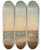 Triptych art skateboard deck of Amaldus Nielsen Fra Nrland Jren_1 by Amaldus Nielsen (1838-1932)