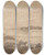 Triptych art skateboard deck of Isaac Weld View Of Niagara Falls With The Falls In The Background Right And Landscape With Houses In The Foreground by Isaac Weld (1774-1856)