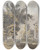 Triptych art skateboard deck of James Miller Asgill House by James Miller (1773-1814)