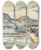 Triptych art skateboard deck of Paul Signac Sainttropez Le Phare Et La Jete by Paul Signac (1863-1935)