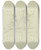 Triptych art skateboard deck of Johann Andreas Herrlein Lying Figures by Johann Andreas Herrlein