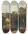 Triptych art skateboard deck of Philip James De Loutherbourg A View Near Matlock Derbyshire With Figures Working Beneath A Wooden Conveyor by Philip James De Loutherbourg (1740-1812)