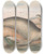 Triptych art skateboard deck of John Gould The Mammals Of Australia Pl156 by John Gould (1804-1881)