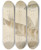Triptych art skateboard deck of Ishikawa Kazan Twee Vissen Poon En Haring by Ishikawa Kazan (1810-1823)