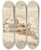 Triptych art skateboard deck of Rev James Bulwer One From A Volume Of Drawings And Prints_31 by Rev James Bulwer (1794-1879)