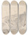 Triptych art skateboard deck of Sawrey Gilpin Study Of A Cow Lying Down And Facing Right by Sawrey Gilpin (1733-1807)