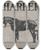 Triptych art skateboard deck of Edward Penfield Harpers Novbr by Edward Penfield (1866-1925)