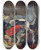 Triptych art skateboard deck of Frans Snyders Still Life With Dead Game A Monkey A Parrot And A Dog by Frans Snyders (1579-1657)