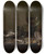 Triptych art skateboard deck of Willem Claesz Heda Still Life With Oysters A Silver Tazza And Glassware by Willem Claesz Heda (1594-1680)