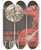 Triptych art skateboard deck of Nikolaj Nikolaevic Kogout The Entente Prepares New Attack Look At Both by Nikolaj Nikolaevic%Cc%86 Kogout (1891-1959)