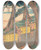 Triptych art skateboard deck of And Hiroshige Kameyama_2 by Ando Hiroshige (1797-1858)