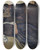 Triptych art skateboard deck of Edouard Vallet Sleeping Women by Edouard Vallet (1876-1929)