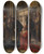 Triptych art skateboard deck of Karel Ooms Philip Ii Of Spain Honours Don John Of Austria by Karel Ooms (1845-1900)