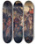 Triptych art skateboard deck of Carl Rahl Der Empfang Manfreds 12311266 Bei Den Sarazenen In Luceria Im Jahre 1254 by Carl Rahl (1812-1865)
