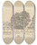Triptych art skateboard deck of John Glover Greenwich Hospital by John Glover (1767-1849)