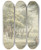 Triptych art skateboard deck of Egbert Van Drielst Figuren Bij Hutje In Het Naarder Houd by Egbert Van Drielst (1746-1818)