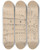 Triptych art skateboard deck of Stanisaw Wyspiaski Sketch Of The Interior Of The Barbican Of Cracow_1 by Stanislaw Wyspianski (1869-1907)