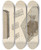 Triptych art skateboard deck of Louis Agassiz Recherches Sur Les Poissons Fossiles Pl152 by Louis Agassiz (1807-1873)
