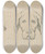 Triptych art skateboard deck of David Humbert De Superville Heads Of A Cat And A Dog The Position Of Their Eyes Compared by David Humbert De Superville (1770-1849)
