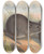 Triptych art skateboard deck of John Gould The Mammals Of Australia Pl105 by John Gould (1804-1881)