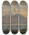 Triptych art skateboard deck of Johan Christian Dahl Vesuvius Seen From Posillipo by Johan Christian Dahl (1788-1857)