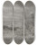 Triptych art skateboard deck of Adolf Hoeffler Blick Vom Taunus Auf Die Mainebene by Adolf Hoeffler (1825-1898)