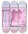 Triptych art skateboard deck of Georges Rmon Chambre A Coucher Inspire De Celle Du Comte Dartois by Georges Remon (1889-1963)
