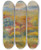 Triptych art skateboard deck of Pierreauguste Renoir La Colline Rouge by Pierre-Auguste Renoir (1841-1919)