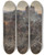 Triptych art skateboard deck of Franz Roubaud The Assault Of Gimry On October 17 1832 by Franz Roubaud (1856-1928)