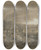 Triptych art skateboard deck of Karl Friedrich Harveng Schwarzwlder Schuljugend Bei Heraufziehendem Gewitter by Karl Friedrich Harveng (1832-1874)