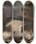 Triptych art skateboard deck of Jan Baptist Weenix Goat Lying Down by Jan Baptist Weenix (1621-1660)