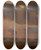 Triptych art skateboard deck of Jan Stanislawski After Sunset by Jan Stanislawski (1860-1907)