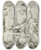 Triptych art skateboard deck of Abraham Drentwett The Elder Vulcan Making Arms For Achilles While Venus And Cupid Look On by Abraham Drentwett The Elder (1647-1727)