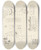 Triptych art skateboard deck of Viking Eggeling Original Drawings 15 by Viking Eggeling (1880-1925)