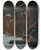 Triptych art skateboard deck of Antoni Viladomat Winter by Antoni Viladomat (1678-1755)