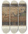 Triptych art skateboard deck of John Matulis Inn Sign J Carter Verso by John Matulis