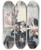 Triptych art skateboard deck of Udo Keppler Seeing The Old Year Out by Udo Keppler (1872-1956)