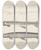 Triptych art skateboard deck of Louis Agassiz Recherches Sur Les Poissons Fossiles Pl103 by Louis Agassiz (1807-1873)