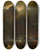 Triptych art skateboard deck of Paul Huet Le Val Denfer Au Pied Du Sancy_1 by Paul Huet (1803-1869)