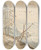 Triptych art skateboard deck of Jan Brueghel The Elder View In A Valley From The Edge Of A Mountainroad by Jan Brueghel The Elder (1568-1625)