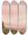 Triptych art skateboard deck of Christen Kbke View Of The Bay Near The Copenhagen Limekiln Looking North A Quiet Summer Afternoon by Christen Kobke (1810-1848)