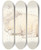 Triptych art skateboard deck of James Ward A Sheep Resting by James Ward (1769-1859)