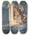 Triptych art skateboard deck of Udo Keppler The Hag And The Fiend In Partnership by Udo Keppler (1872-1956)