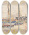 Triptych art skateboard deck of Paul Signac Les Sables D Olonne by Paul Signac (1863-1935)