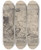 Triptych art skateboard deck of Marius Bauer Man Die Een Waterpijp Rookt by Marius Bauer (1867-1932)