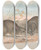 Triptych art skateboard deck of John Gould The Mammals Of Australia Pl106 by John Gould (1804-1881)
