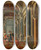 Triptych art skateboard deck of Bartholomeus Van Bassen A Classical Arcade With Elegant Figures A City View To The Right by Bartholomeus Van Bassen (1590-1652)