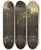 Triptych art skateboard deck of William James Mller A View Of Eton And The Fellows Eyot_2 by William James Muller (1812-1845)