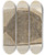 Triptych art skateboard deck of Louis Agassiz Recherches Sur Les Poissons Fossiles Pl148 by Louis Agassiz (1807-1873)